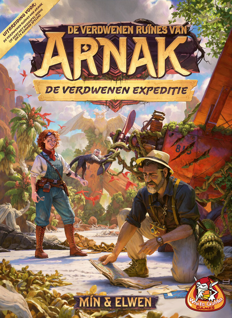 Bordspel: De Verdwenen Ruïnes Van Arnak Uitbreiding De Verdwenen Expeditie NL