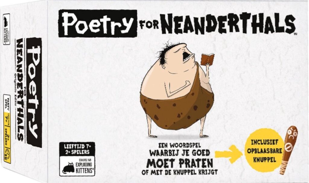 Partyspel: Poetry For Neanderthals NL