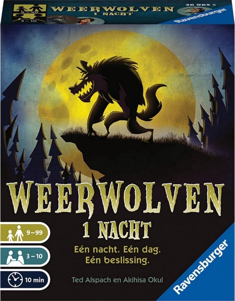 Partyspel: Weerwolven 1 Nacht NL