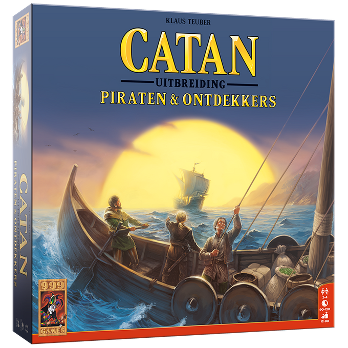 Bordspel: Catan Uitbreiding Piraten en Ontdekkers NL