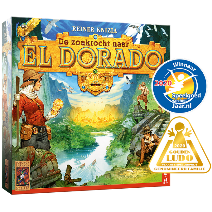 Bordspel: De Zoektocht Naar El Dorado NL