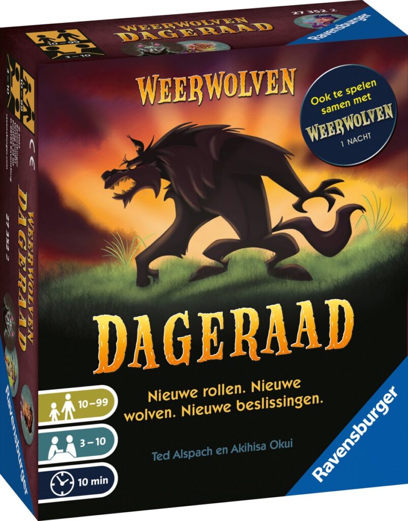 Partyspel: Weerwolven 1 Nacht Dageraad NL