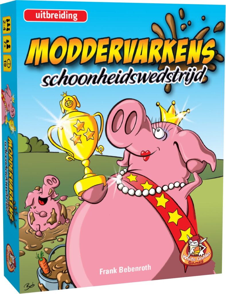 Kaartspel: Moddervarkens Uitbreiding Schoonheidswedstrijd NL