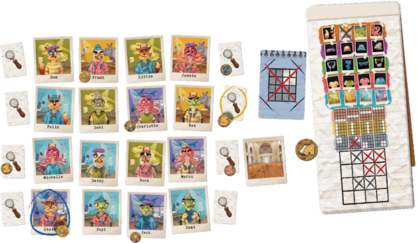 Bordspel: Museum Suspects NL - Afbeelding 2