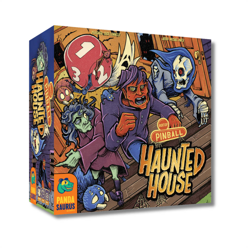 Bordspel: Pinball Haunted House