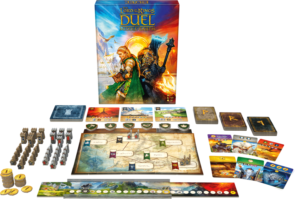 Bordspel: The Lord Of The Rings Duel For Middle Earth NL - Afbeelding 2