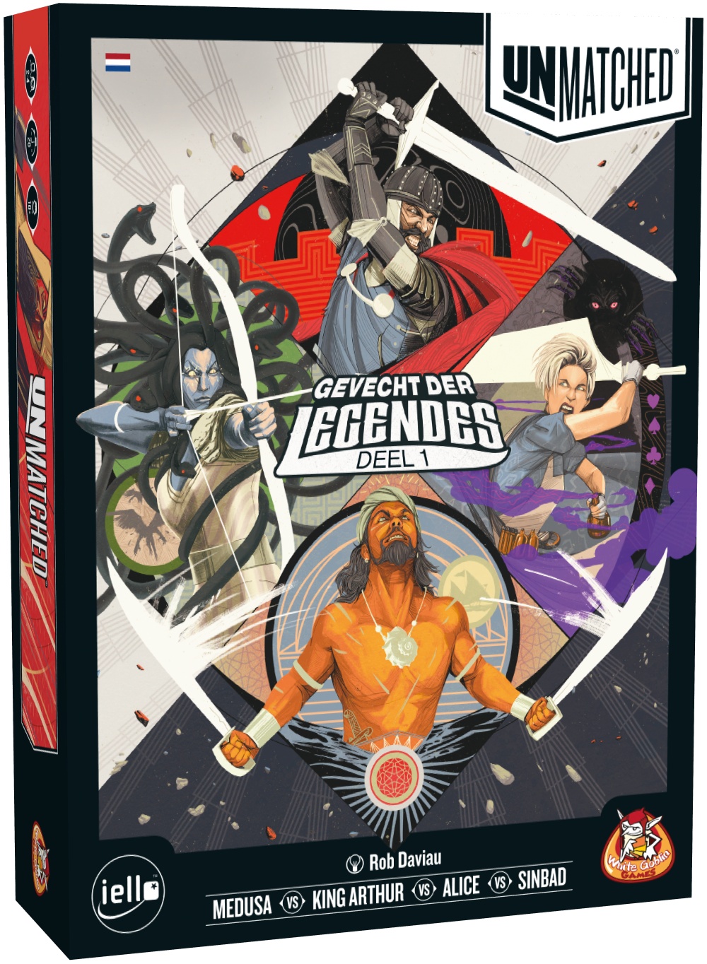 Bordspel: Unmatched Gevecht Der Legendes 1 NL