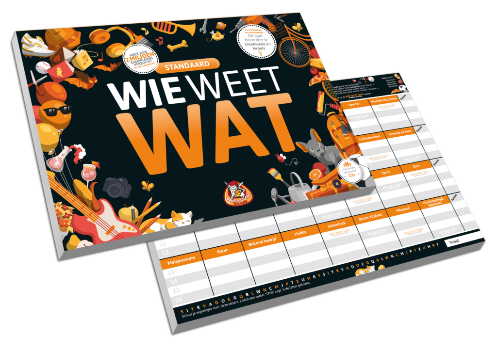 Bordspel: Wie Weet Wat Standaard NL