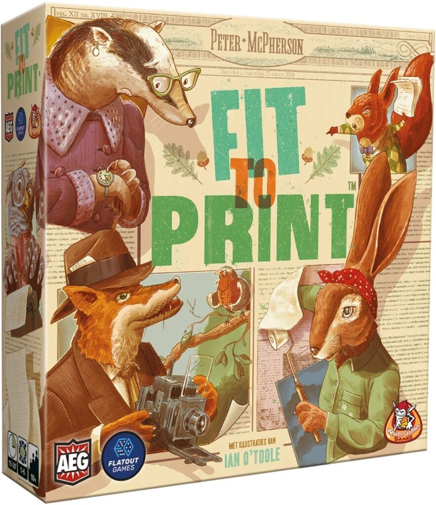 Bordspel: Fit To Print NL