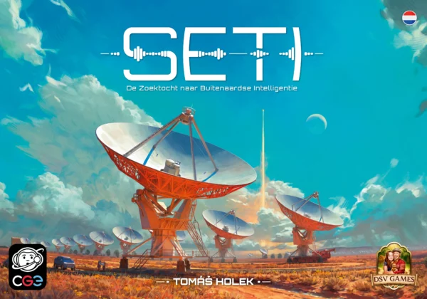 Bordspel: SETI: De Zoektocht naar Buitenaardse Intelligentie NL