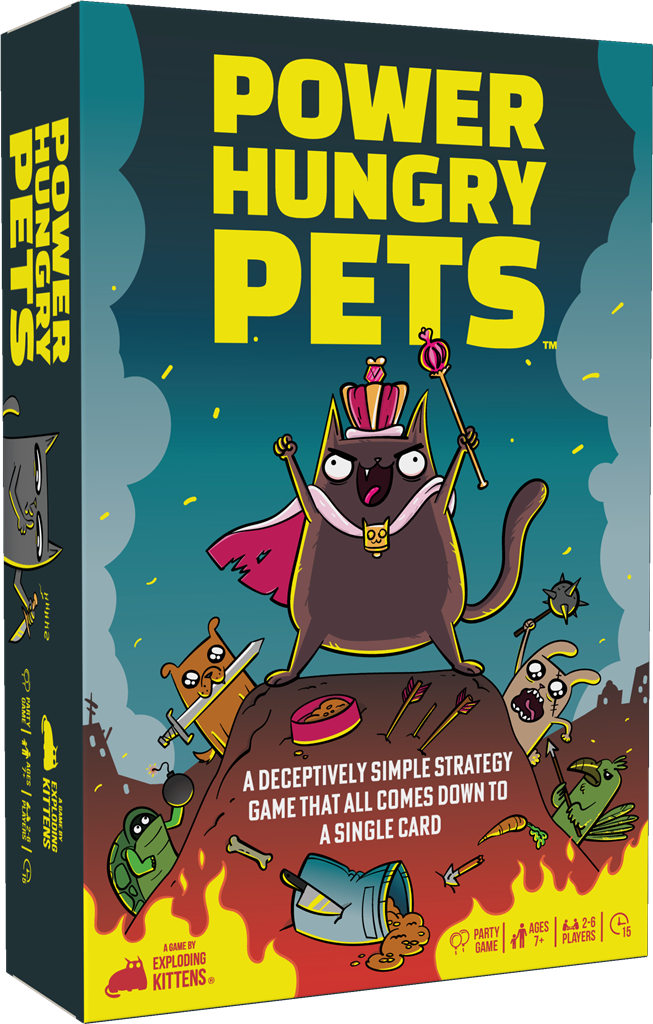 Kaartspel: Power Hungry Pets