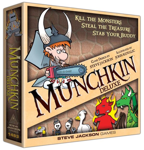 Kaartspel: Munchkin Deluxe
