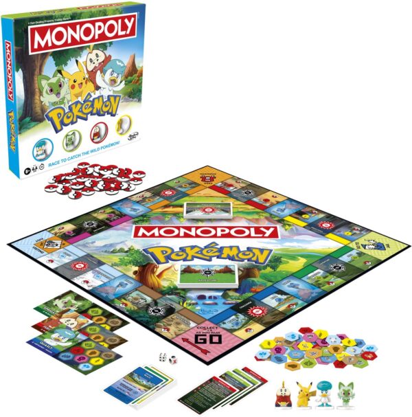 Bordspel: Pokemon Monopoly - Afbeelding 2