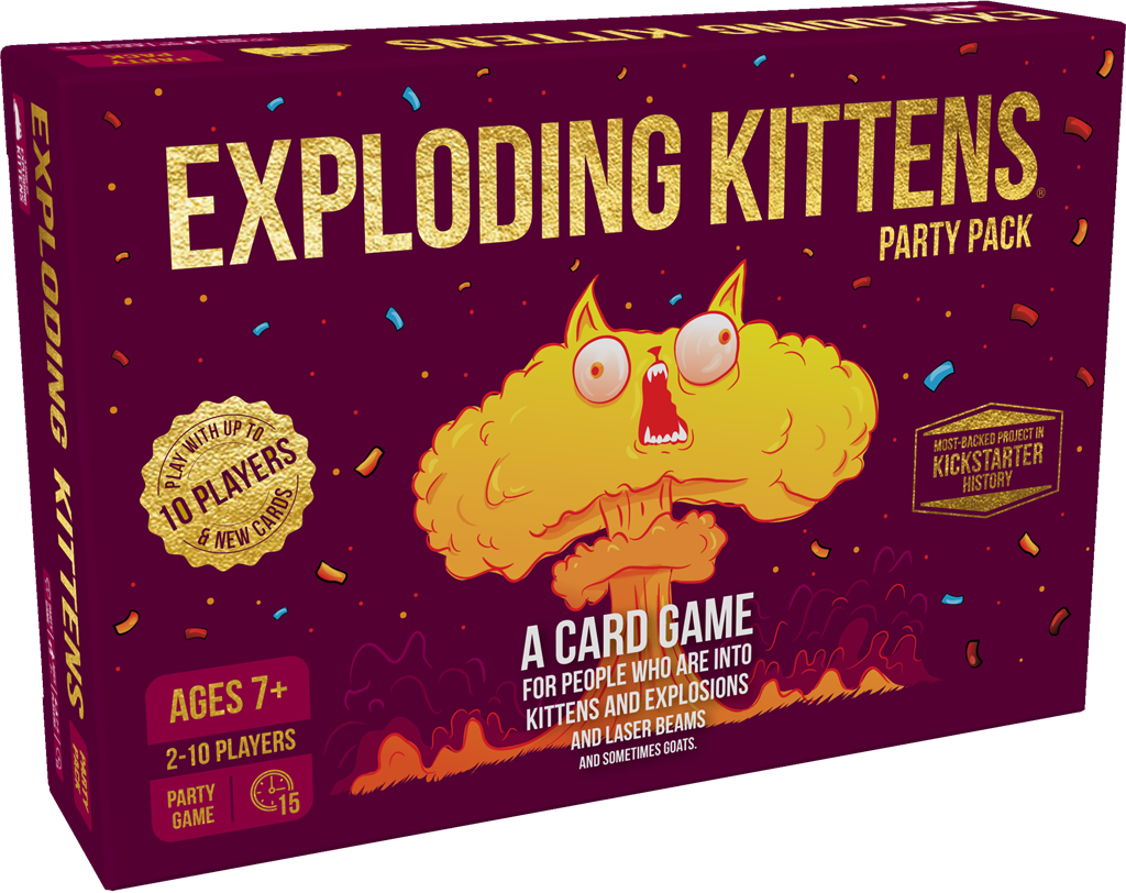 Kaartspel: Exploding Kittens Party Pack