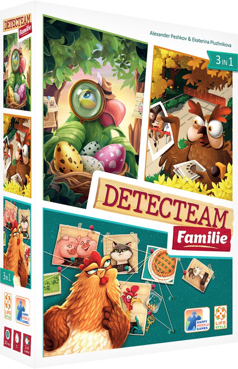 Bordspel: Detecteam Family NL