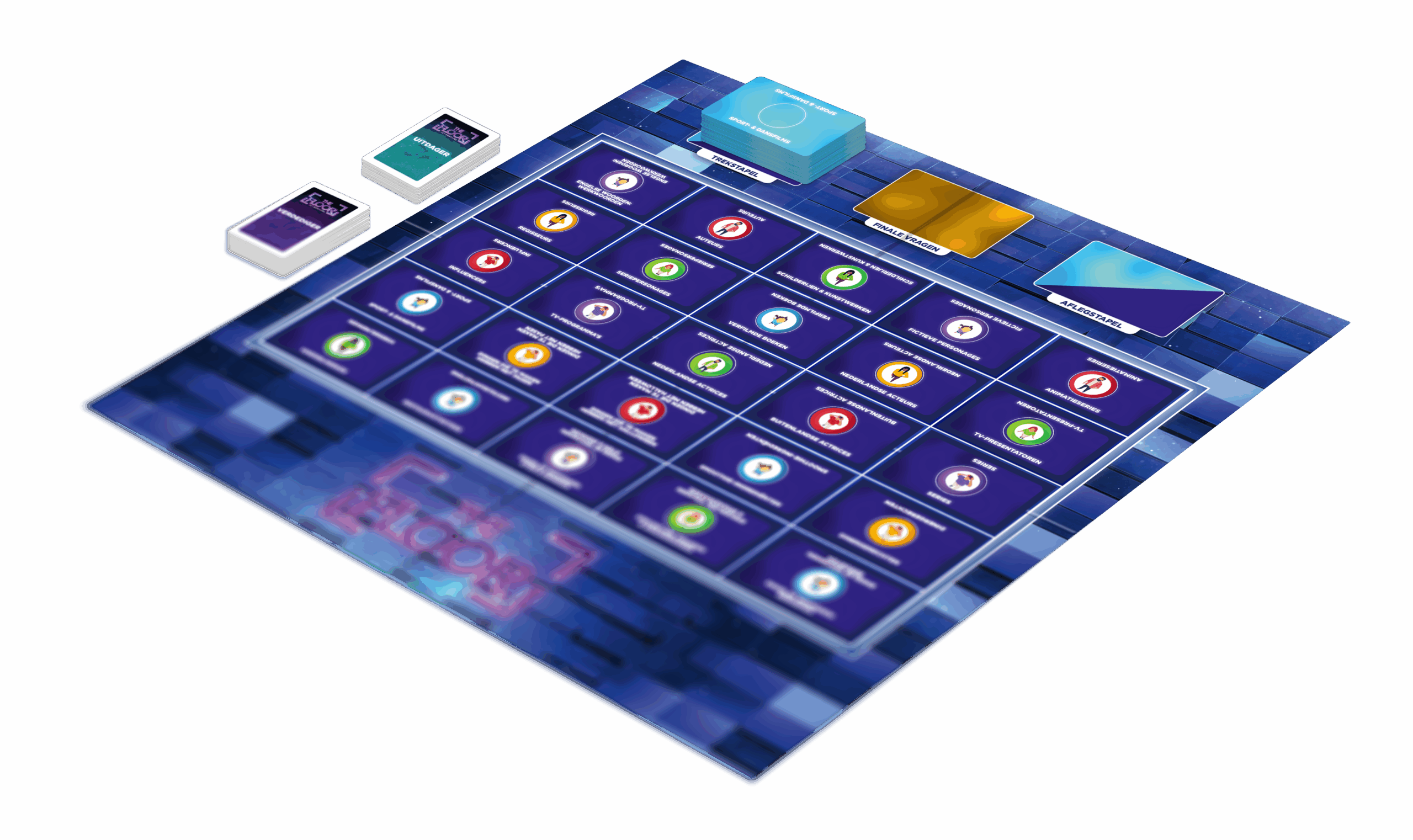 Bordspel: The Floor NL - Afbeelding 2