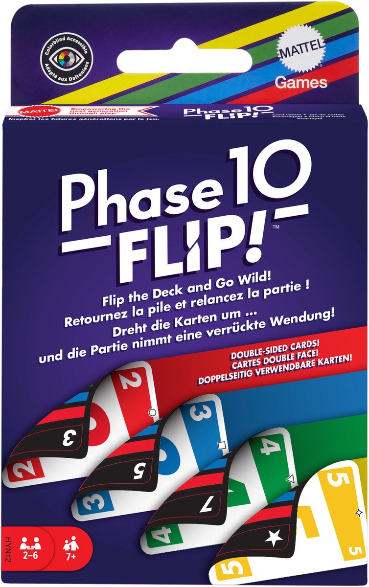 Kaartspel: Phase 10 Flip NL