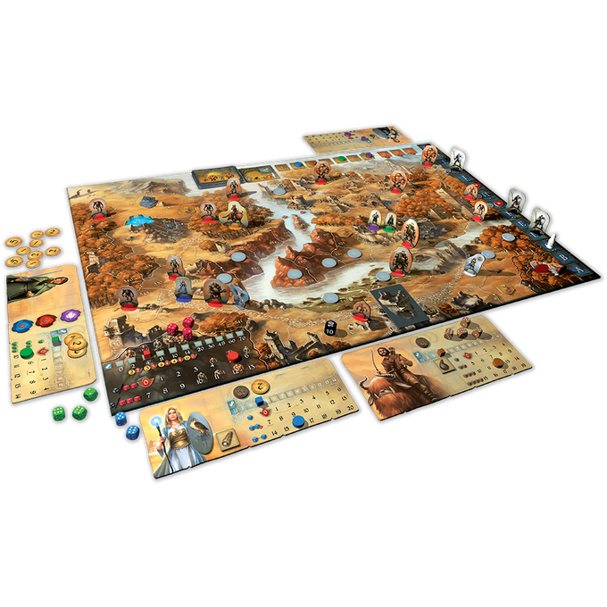 Bordspel: De Legenden Van Andor Het Verre Land NL - Afbeelding 2