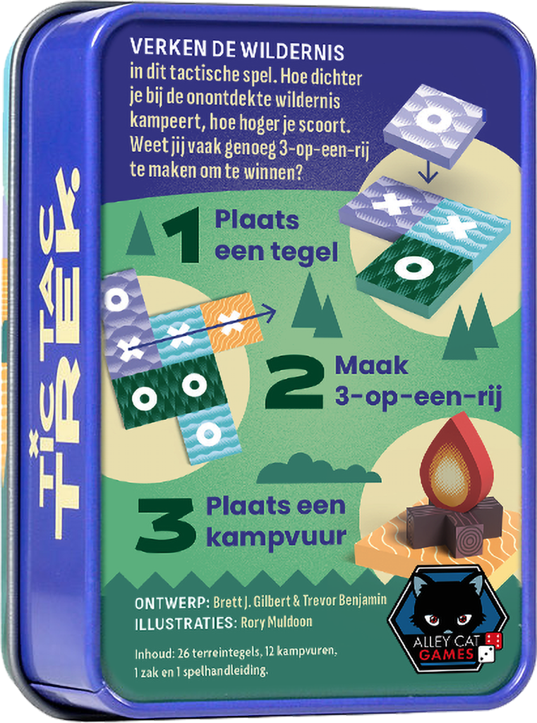 Bordspel: Tic Tac Trek NL - Afbeelding 2