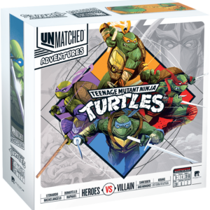 Bordspel: Unmatched Adventures Teenage Mutant Ninja Turtles