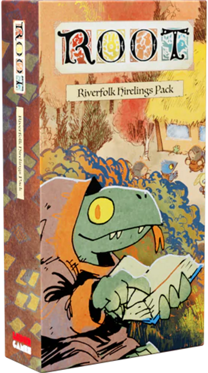 Bordspel: Root Riverfolk Hirelings Pack