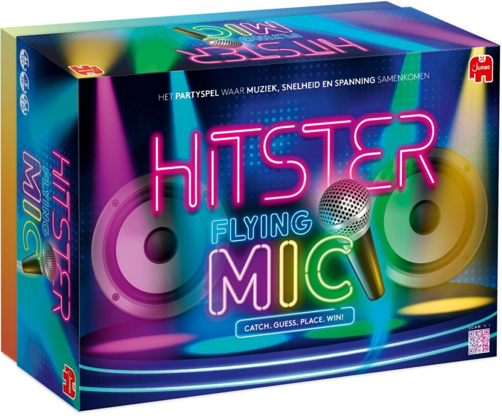 Partyspel: Hitster Flying Mic NL