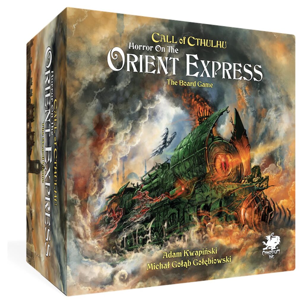Bordspel: Horror On The Oriënt Express The Board Game