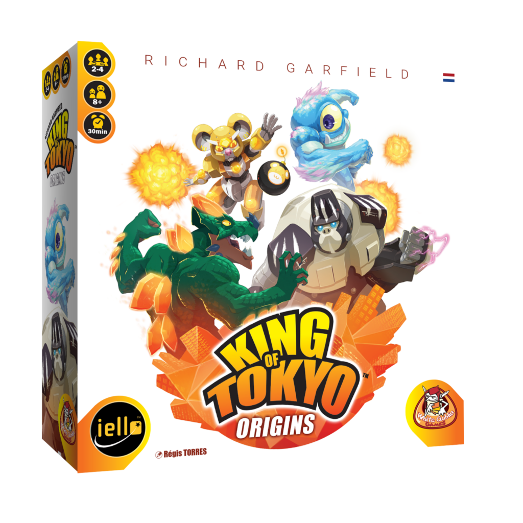 Bordspel: King Of Tokyo Origins NL