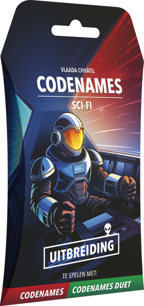 Partyspel: Codenames Uitbreiding Sci-Fi NL