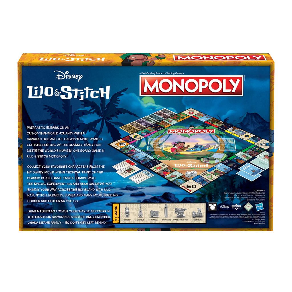 Bordspel: Monopoly Lilo & Stitch - Afbeelding 2